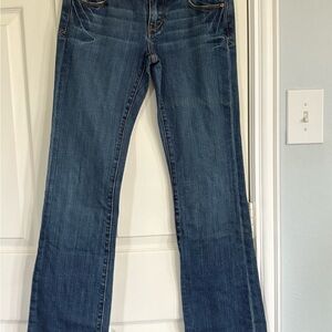 Seven7 Dark Blue Flare Jeans